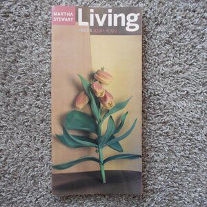 Martha Stewart Living Magazine Index 1990-1999